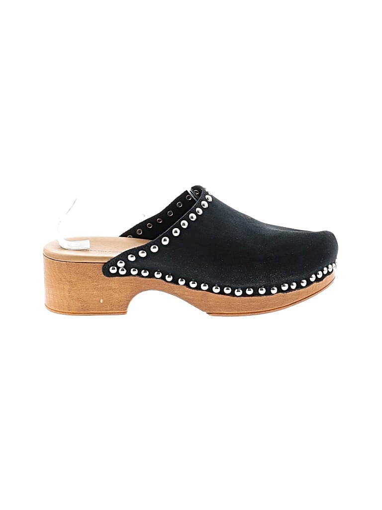 Pre-owned Anthropologie Mule/clog In Black