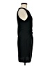 Aqua Solid Black Cocktail Dress Size M - photo 4