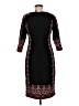 Rabbit Rabbit Rabbit Designs Print Black Cocktail Dress Size 6 - photo 2