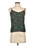 Express 100% Polyester Green Sleeveless Top Size XXS - photo 1
