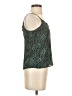 Express 100% Polyester Green Sleeveless Top Size XXS - photo 4