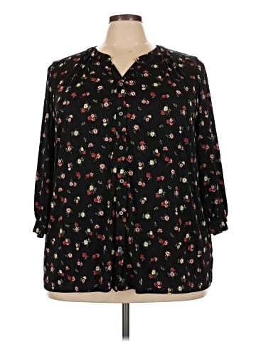 Lane Bryant 3/4 Sleeve Blouse (view 1)