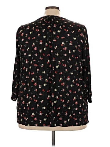 Lane Bryant 3/4 Sleeve Blouse (view 2)