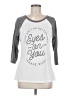 District. Gray 3/4 Sleeve T-Shirt Size M - photo 1