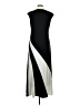 Chico's Graphic Black Casual Dress Size M - photo 2