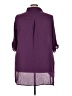 Avenue Studio 100% Polyester Purple 3/4 Sleeve Blouse Size 22 - photo 2