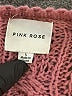 Pink Rose 100% Polyester Pink Pullover Sweater Size L - photo 7