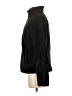 Green Tea 100% Polyester Solid Black Faux Fur Jacket Size S - photo 5