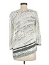Nic + Zoe Silver Pullover Sweater Size M - photo 2