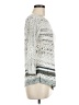 Nic + Zoe Silver Pullover Sweater Size M - photo 4