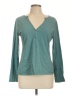 Lole Teal Long Sleeve Henley Size L - photo 1