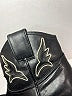 Golden Goose 100% Leather Black Ankle Boots Size EU 37 - photo 5