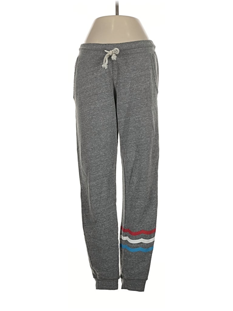 Pre-owned Sol Angeles Sweatpants In Gray