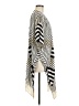 CAbi 100% Viscose Stripes Ivory Poncho One size - photo 4