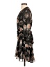 ALLSAINTS 100% Polyester Print Black Cocktail Dress Size XS - photo 5