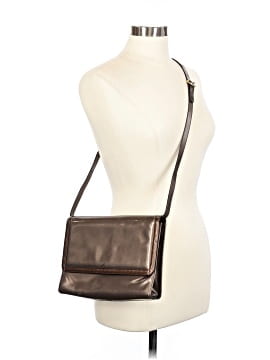 Salvatore Ferragamo Vintage Metallic Leather Shoulder Bag (view 2)
