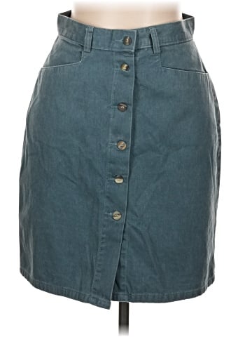 INC International Concepts Denim Skirt (view 1)