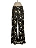 Boston Proper Print Black Casual Pants Size S - photo 1