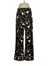 Boston Proper Print Black Casual Pants Size S - photo 2