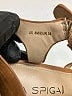 Via Spiga 100% Leather Tan Wedges Size 8 - photo 4