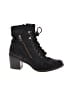 White Mountain Black Ankle Boots Size 8 1/2 - photo 1