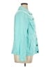 Nina Leonard Solid Teal Jacket Size XL - photo 4