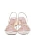 Reformation 100% Leather Ivory Sandals Size 8 - photo 2