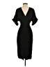 ASOS 100% Polyester Solid Black Cocktail Dress Size 0 - photo 2