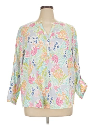 J.Jill 3/4 Sleeve T-Shirt (view 1)