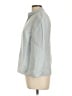 AKRIS Solid Blue Gray Wool Blazer Size 10 - photo 5