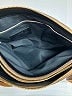 Coach 100% Leather Stripes Color Block Tan Leather Crossbody Bag One size - photo 4