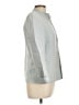 AKRIS Solid Blue Gray Wool Blazer Size 10 - photo 4