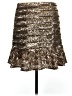 Express Metallic Gold Formal Skirt Size 6 - photo 2