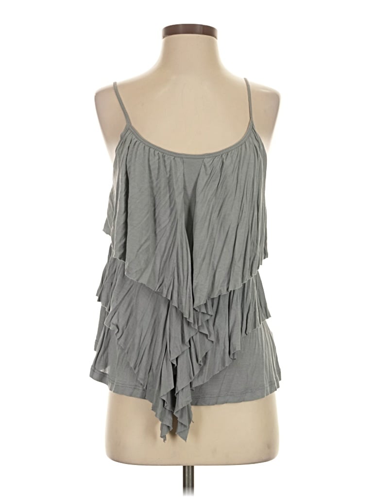 Pre-owned Cozy Casuals Sleeveless Blouse In Gray