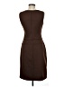 BCBGMAXAZRIA Solid Brown Cocktail Dress Size 6 - photo 2