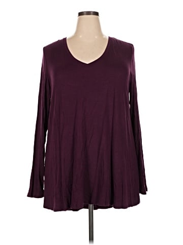 Hue Long Sleeve Top (view 1)