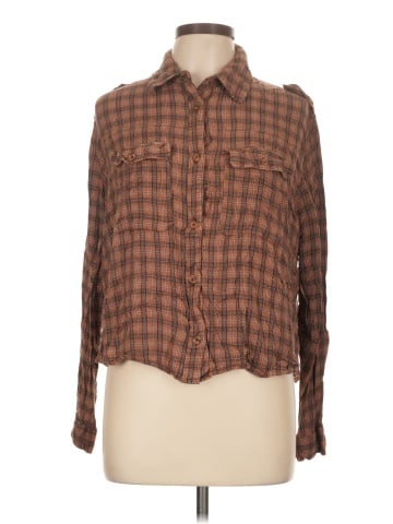 Cotton On Long Sleeve Button-Down Shirt (view 1)