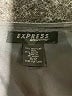 Express Solid Gray Formal Skirt Size 11 - 12 - photo 4