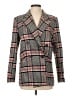 Aqua 100% Polyester Houndstooth Ivory Blazer Size S - photo 1