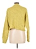 Pink Rose 100% Polyester Solid Yellow Pullover Sweater Size L - photo 2