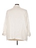 Old Navy 100% Cotton Ivory 3/4 Sleeve Button-Down Shirt Size 3X - photo 2