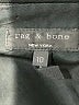 Rag & Bone Stripes Black Gray Casual Skirt Size 10 - photo 4