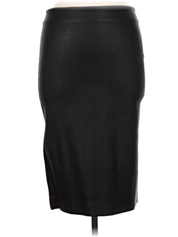 Theory Leather Skirt (view 1)