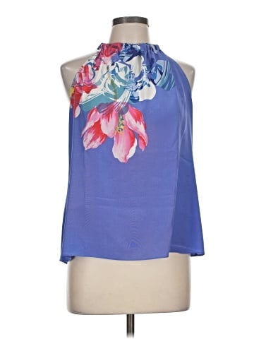 Tahari Sleeveless Silk Top (view 1)
