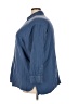 Old Navy 100% Cotton Blue 3/4 Sleeve Button-Down Shirt Size 3X - photo 5