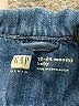Gap 100% Cotton Blue Denim Jacket Size 18-24 mo - photo 3