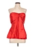 Nicholas 100% Polyester Red Sleeveless Top Size 10 - photo 1