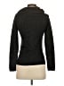 Cache Metallic Black Turtleneck Sweater Size S - photo 2