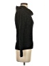 Cache Metallic Black Turtleneck Sweater Size S - photo 4