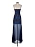 BCBGMAXAZRIA 100% Polyester Blue Cocktail Dress Size 4 - photo 2